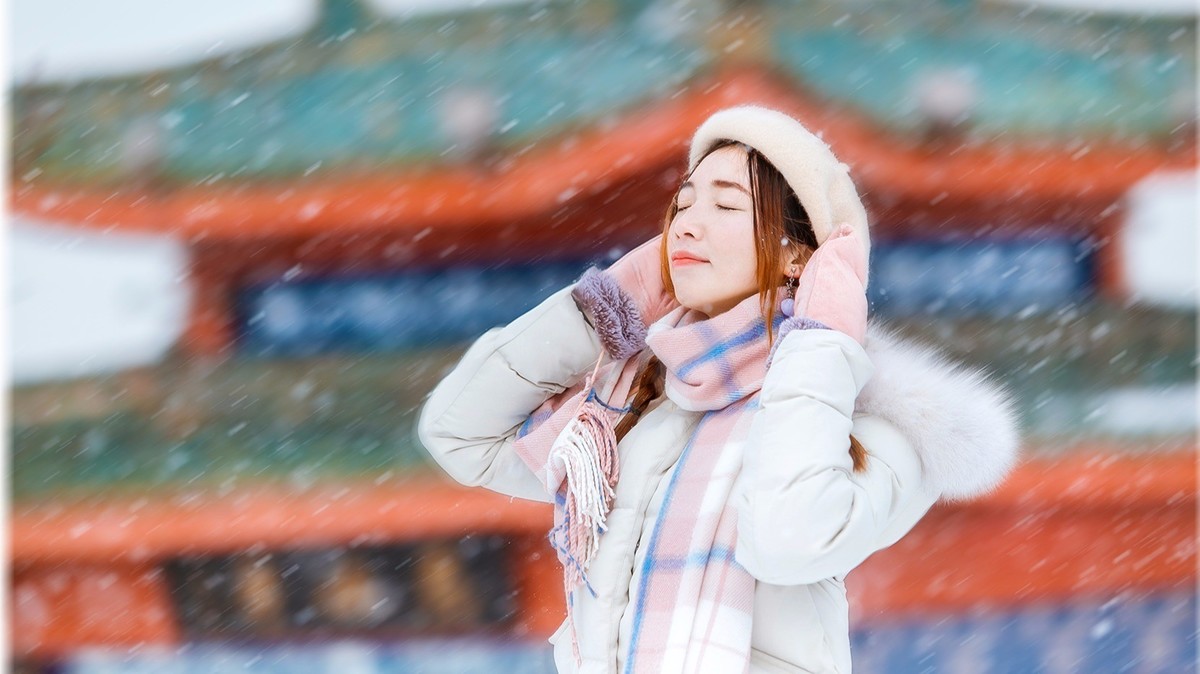 如何给女朋友拍照之雪景篇