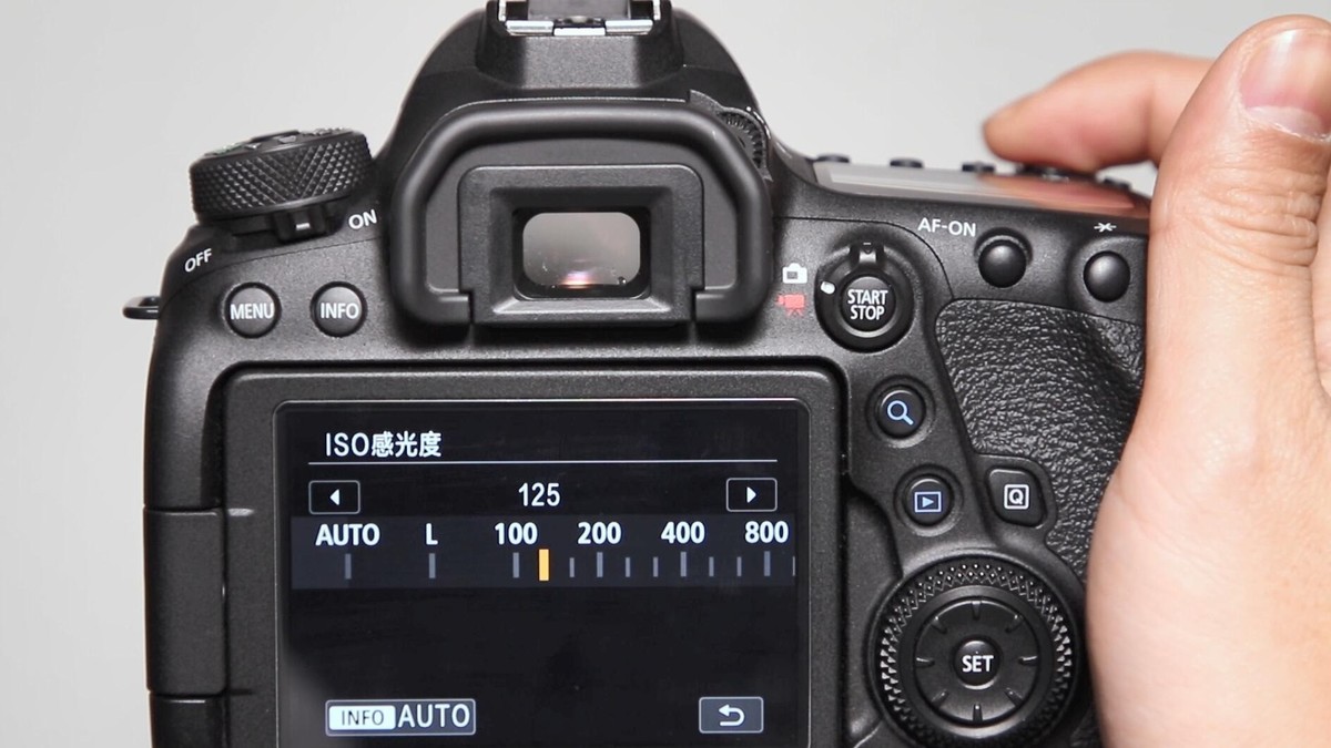佳能6d2操作教程11:iso感光度