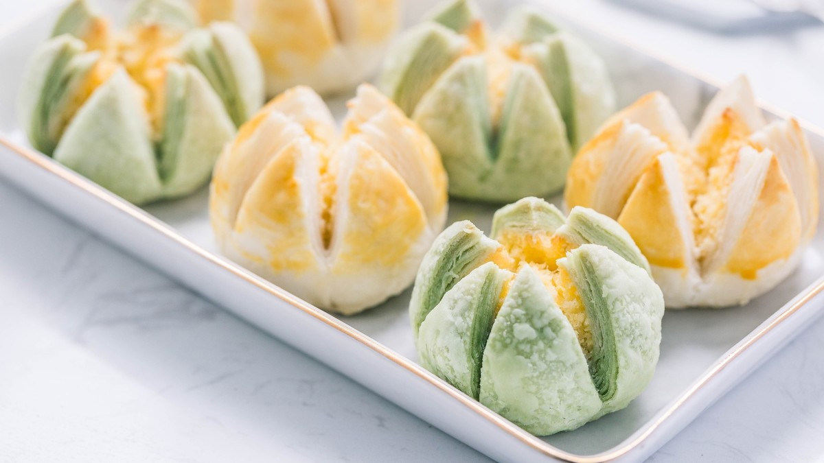 教你轻松学会这款椰香满溢的中式点心,花式开口酥!